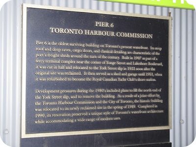 Pier 6 Toronto Harbour Commission