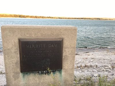 Merritt Dam 1964