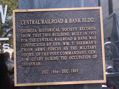 Central Railroad and Bank Building