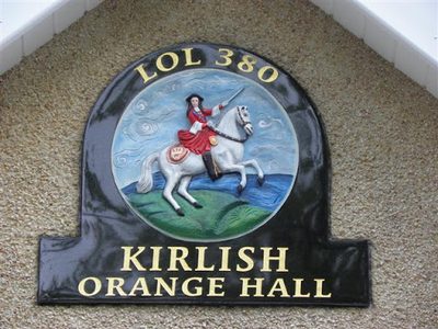 Plaque, Kirlish Orange Hall