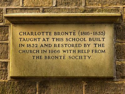 Plaque on the Old School Room