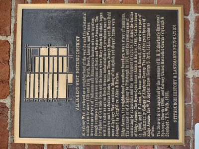 Allegheny West Historic District