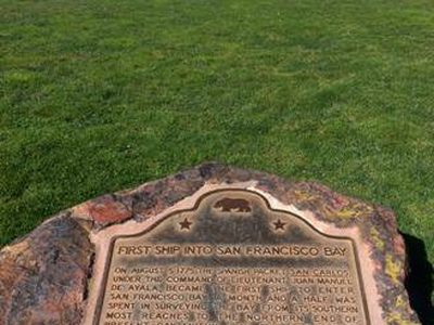First Ship Into San Francisco Bay