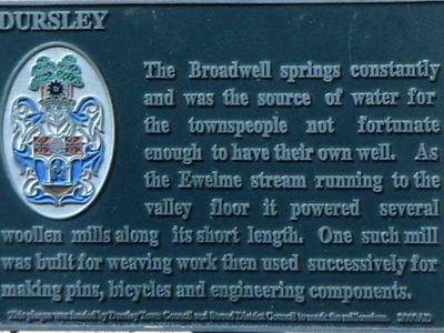 Broadwell plaque, Dursley