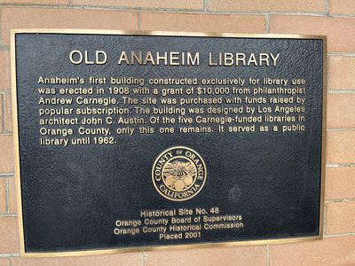 Old Anaheim Library