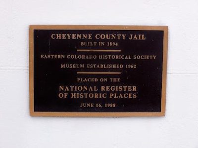 Historical Marker on the Old Jail Museum