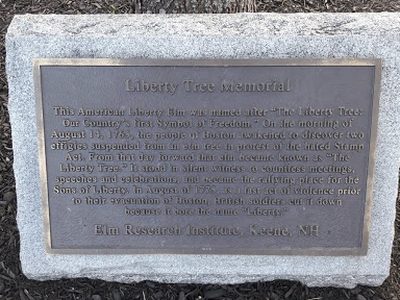 Liberty Tree Memorial