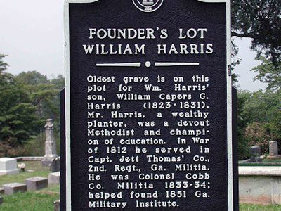 Founder's Lot William Harris