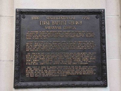 1800 Sesquicentennial 1950 / First Baptist Church