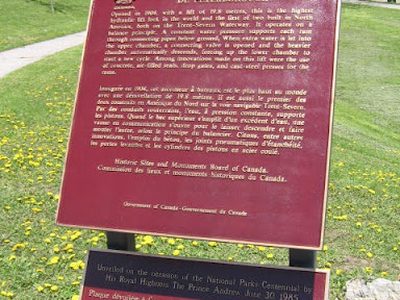 The Peterborough Lift Lock
