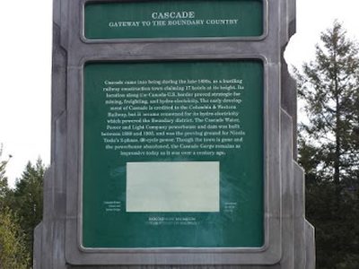 Cascade - Gateway to the Boundary Country