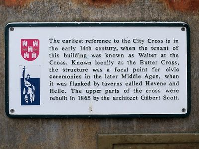 Buttercross Plaque