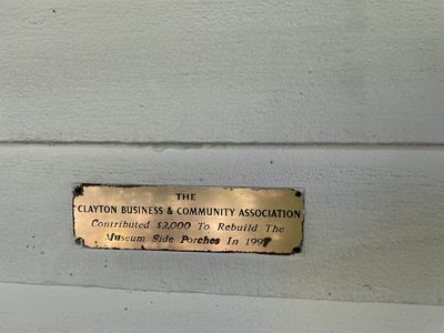 To Rebuild the Museum Side Porches