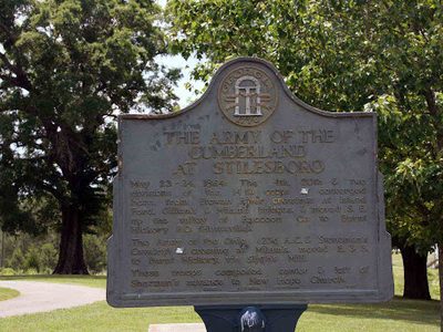 The Army of the Cumberland at Stilesboro