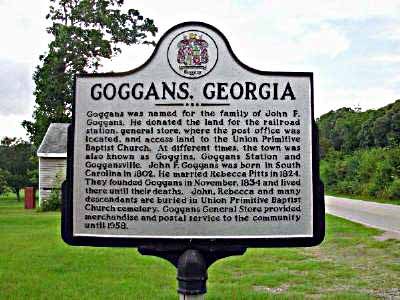 Goggans, Georgia