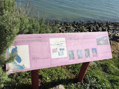 Beyond San Rafael Bridge