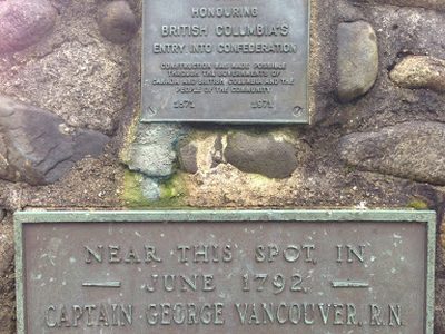 Captain George Vancouver, R.N. Camped and Gave Gower Point its Name
