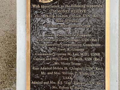 The Base of the Statue Contains Steel from the U.S.S. Arizona