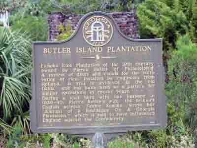 Butler Island Plantation