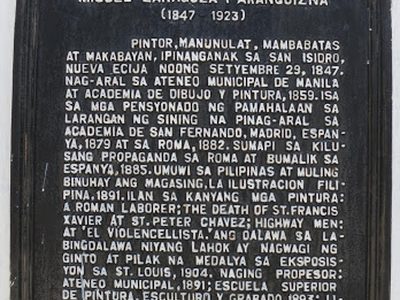 Miguel Zaragoza y Aranquizna historical marker