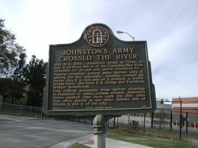 Johnston's Army Crossed the River