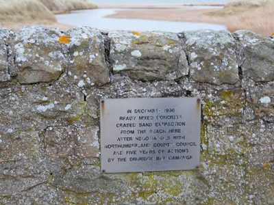 Plaque on Blakemoor Bridge