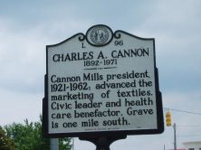 CHARLES A. CANNON 1892-1971