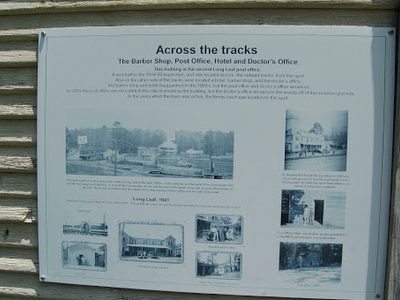 Across The Track -  The Barber Shop, Post Oﬃce, Hotel and Doctor's Oﬃce