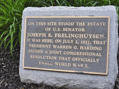 World War I Ended Here