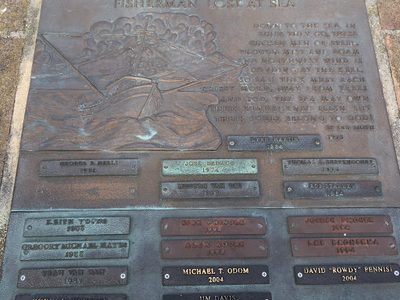 In Memorial to the Commercial Fisherman Lost at Sea