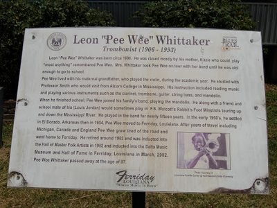 Leon "Pee Wee" Whittaker - Trombonist (1906-1993)