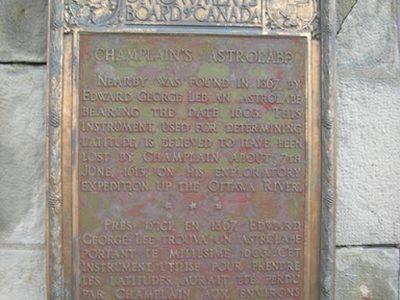 Champlain's Astrolabe