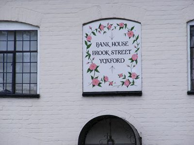 Plaque on Bank House