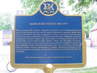 Marie-Rose Turcot 1887-1977