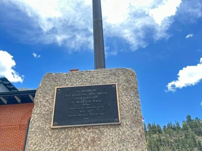 Idaho Springs VFW Monument