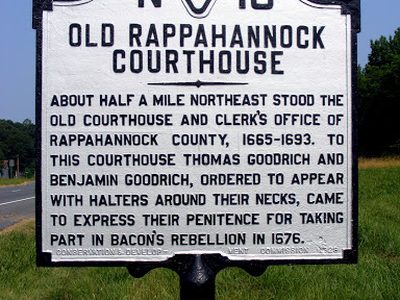 Old Rappahannock Courthouse