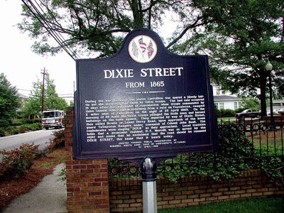 Dixie Street From 1865