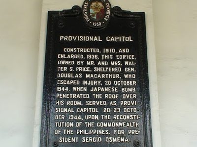Provisional Capitol historical marker