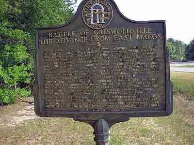 Battle of Griswoldville The Advance from East Macon