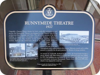 Runnymede Theatre 1927