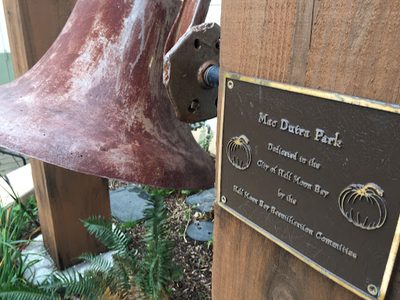 Mac Dutra Park Bell