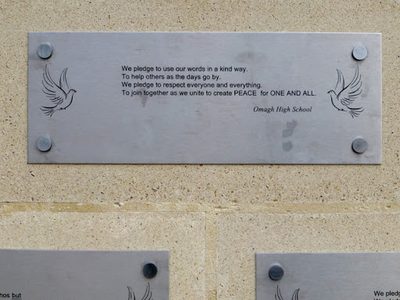 Peace pledge, Omagh High School