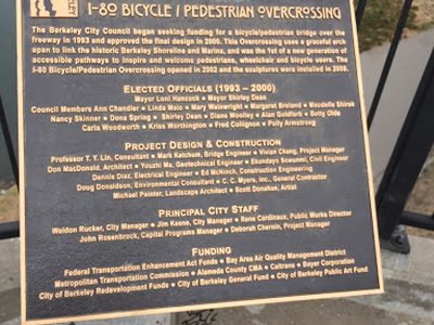 City of Berkeley I-80 Bicycle / Pedestestrian Overcrossing
