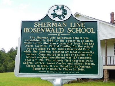 Sherman Line Rosenwald School