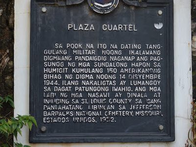 Plaza Cuartel historical marker