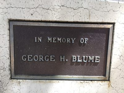 In Memory of George H. Blume