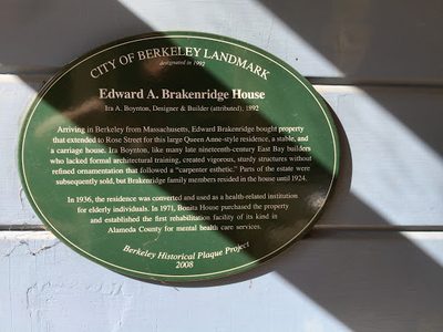 Edward A. Brakenridge House
