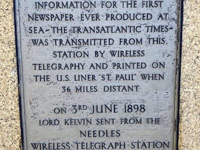 The Needles Wireless Telegraph Station