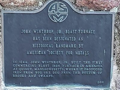 JOHN WINTHROP JR, BLAST FURNACE