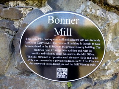 Plaque, Bonner Mill